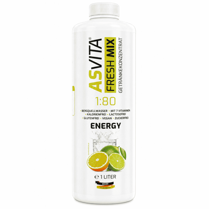ASVita Fresh Mix Mineralgetränk 1/80 - 1L - SHOPOUTLET24. Der Protein und Supplement Dealer
