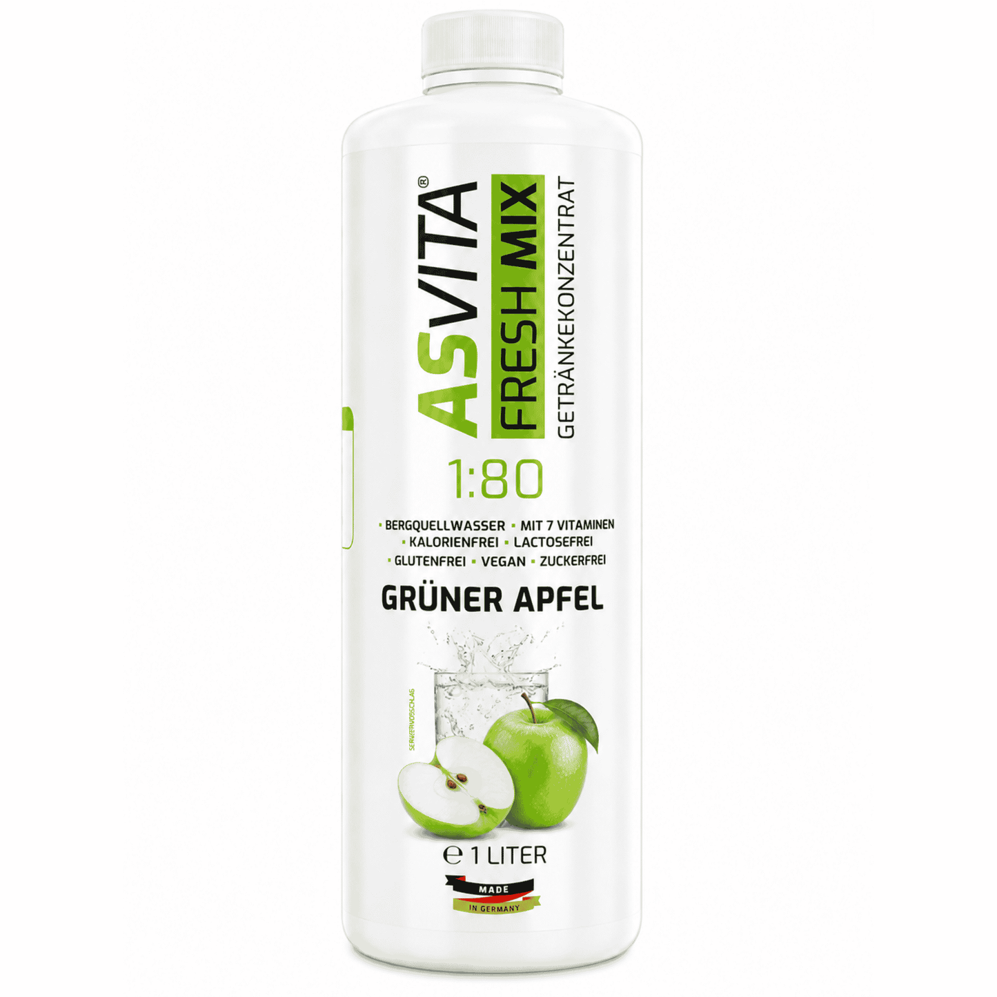 ASVita Fresh Mix Mineralgetränk 1/80 - 1L - SHOPOUTLET24. Der Protein und Supplement Dealer