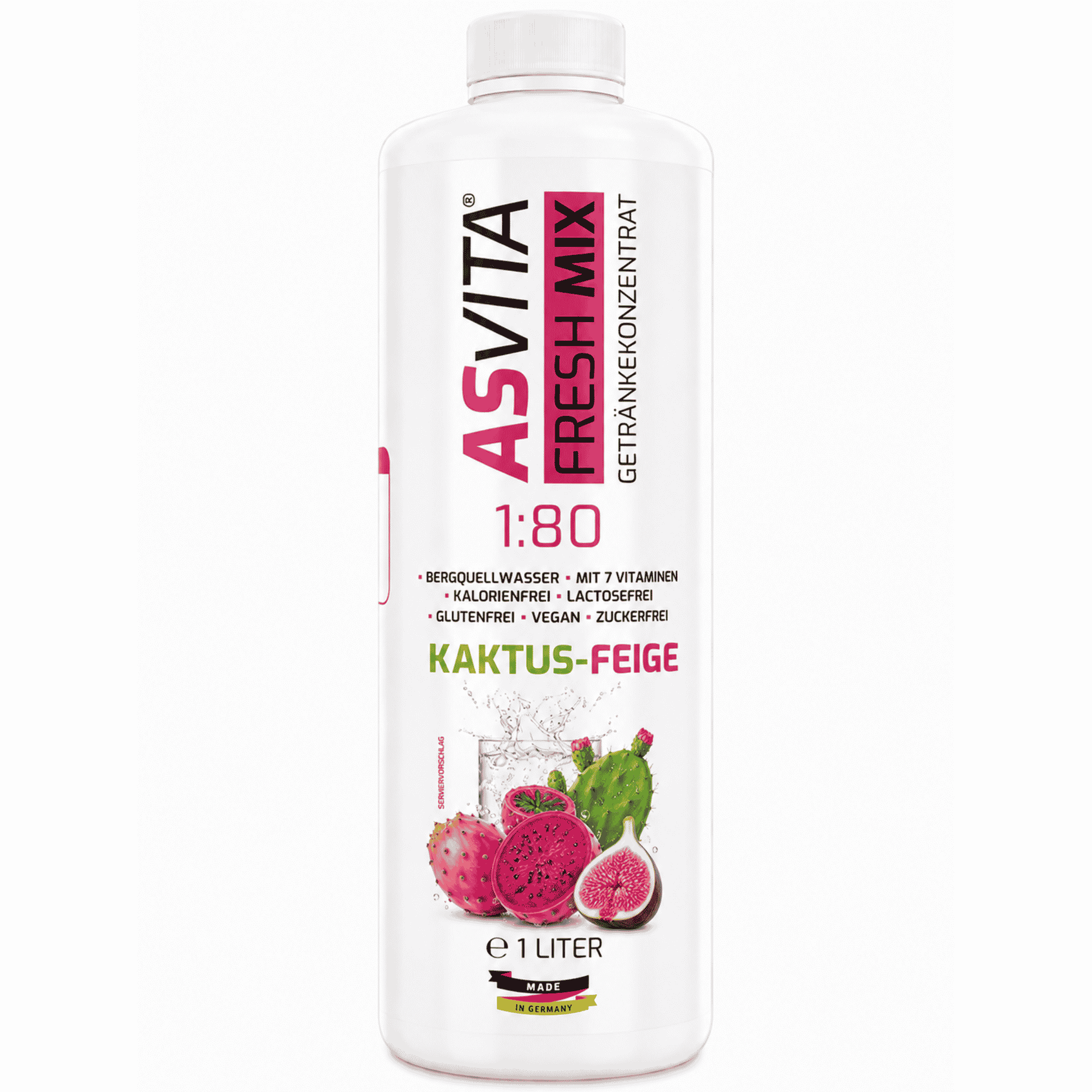 ASVita Fresh Mix Mineralgetränk 1/80 - 1L - SHOPOUTLET24. Der Protein und Supplement Dealer