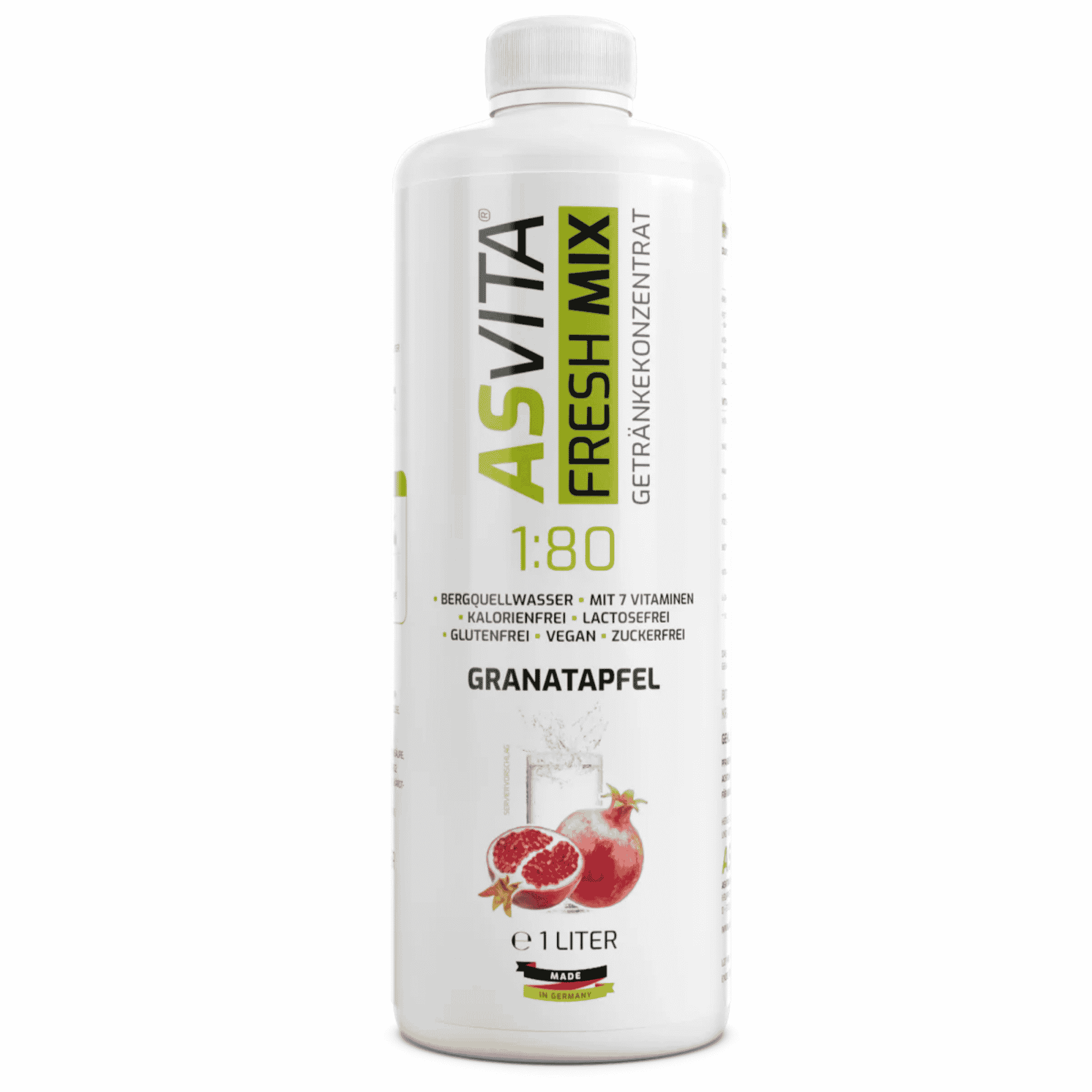 ASVita Fresh Mix Mineralgetränk 1/80 - 1L - SHOPOUTLET24. Der Protein und Supplement Dealer
