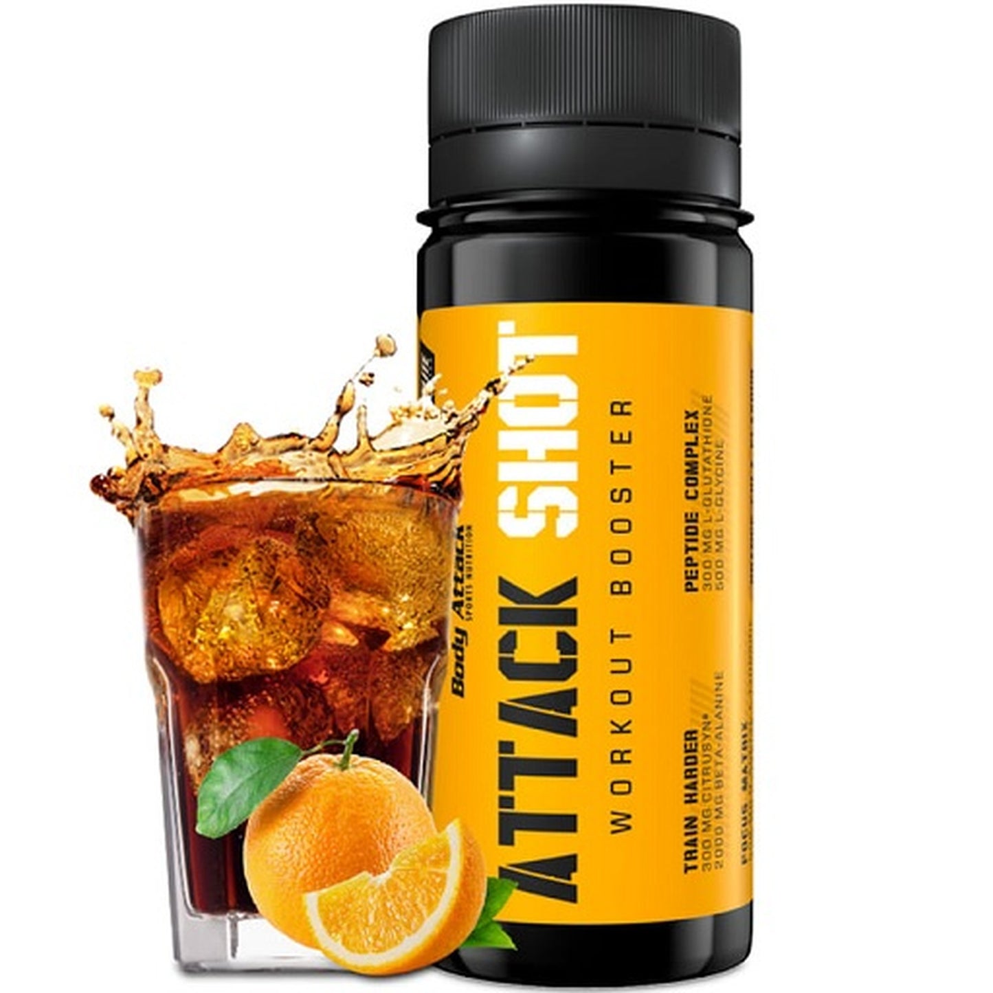 Body Attack Attack Shot 20 x 60ml - SHOPOUTLET24. Der Protein und Supplement Dealer