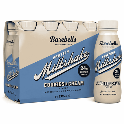 Barebells Protein Milkshake (8x330ml) - SHOPOUTLET24. Der Protein und Supplement Dealer