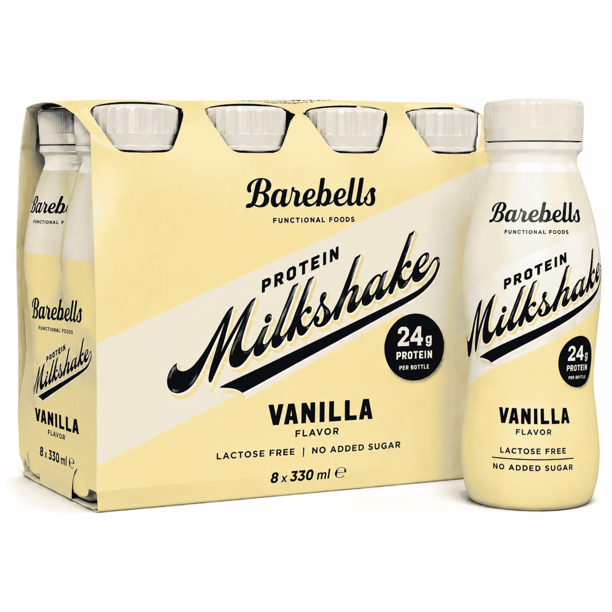 Barebells Protein Milkshake (8x330ml) Vanilla - SHOPOUTLET24. Der Protein und Supplement Dealer