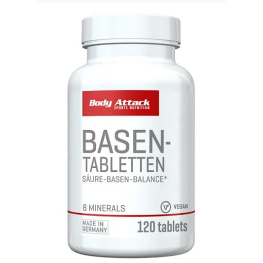 Body Attack Basentabletten 120 Caps - SHOPOUTLET24. Der Protein und Supplement Dealer