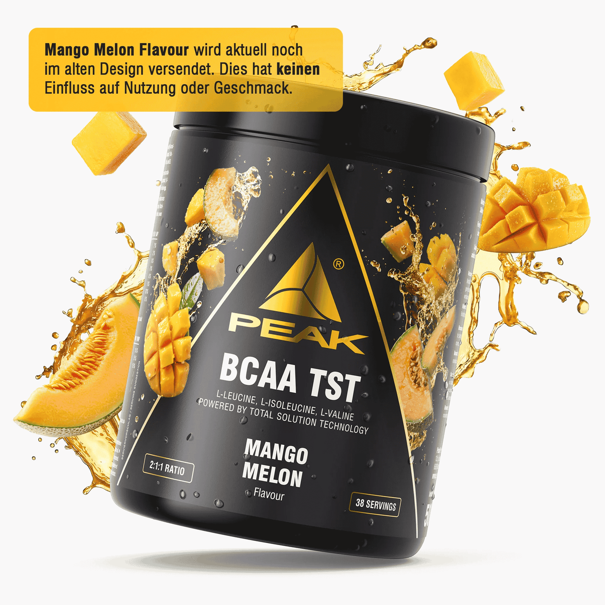 Peak BCAA-TST - 500g - SHOPOUTLET24. Der Protein und Supplement Dealer