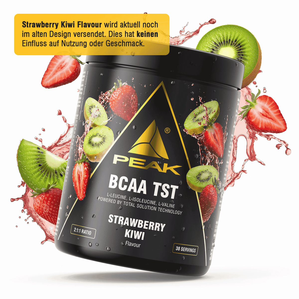 Peak BCAA-TST - 500g - SHOPOUTLET24. Der Protein und Supplement Dealer