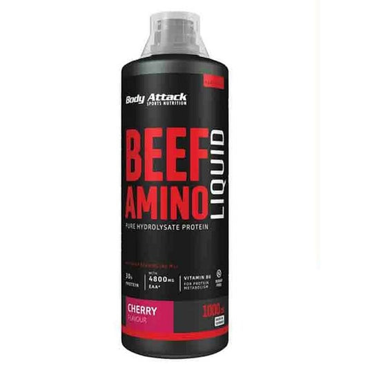 Body Attack Beef Amino Liquid 1000ml - SHOPOUTLET24. Der Protein und Supplement Dealer