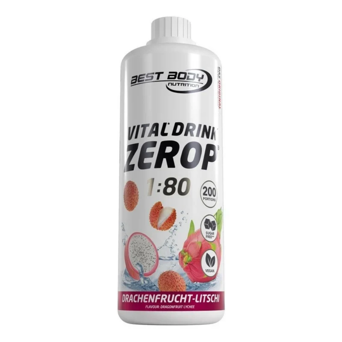 Best Body Vital Drink 1:80 - 1000ml - SHOPOUTLET24. Der Protein und Supplement Dealer