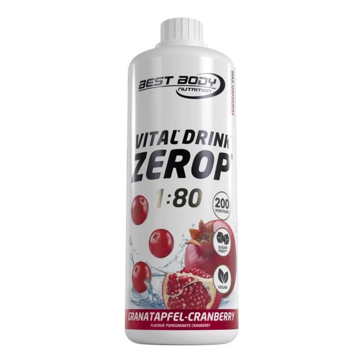 Best Body Vital Drink 1:80 - 1000ml - SHOPOUTLET24. Der Protein und Supplement Dealer