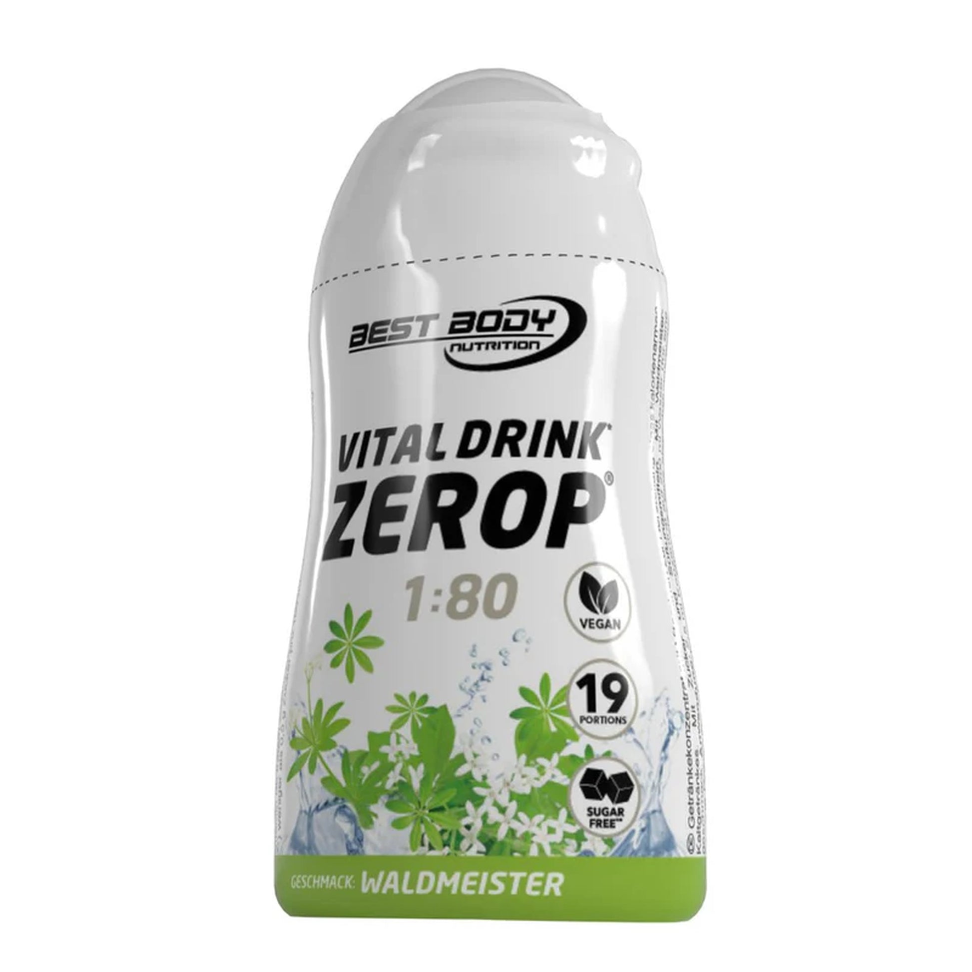 Best Body Vital Drink Flavour Drops 1:80 - 48ml Squeeze Flasche - SHOPOUTLET24. Der Protein und Supplement Dealer