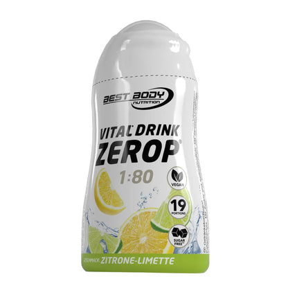 Best Body Vital Drink Flavour Drops 1:80 - 48ml Squeeze Flasche - SHOPOUTLET24. Der Protein und Supplement Dealer