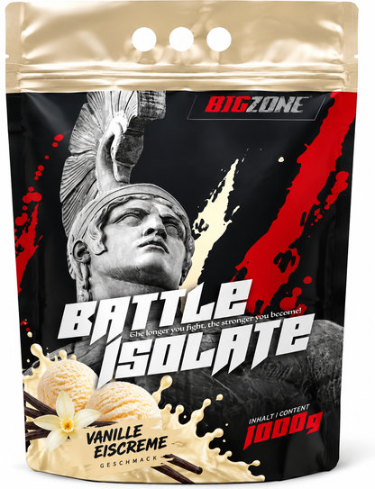 Big Zone Battle Isolate 1000g - SHOPOUTLET24. Der Protein und Supplement Dealer