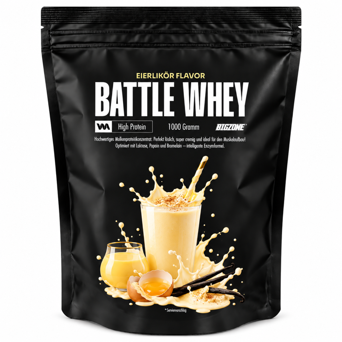 Big Zone Battle Whey 1000g - SHOPOUTLET24. Der Protein und Supplement Dealer