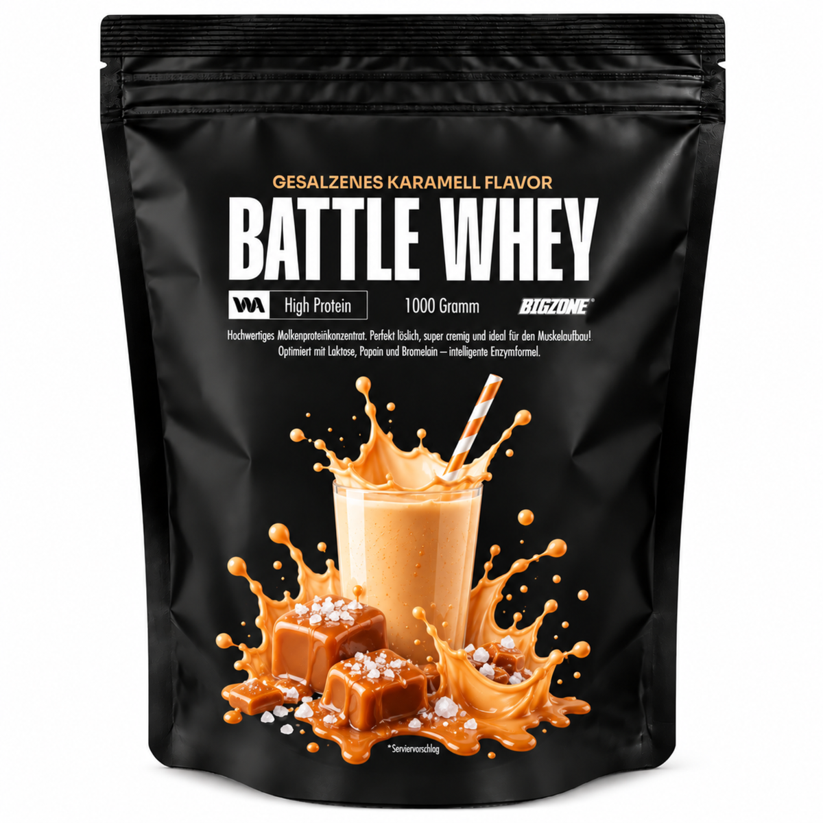 Big Zone Battle Whey 1000g - SHOPOUTLET24. Der Protein und Supplement Dealer