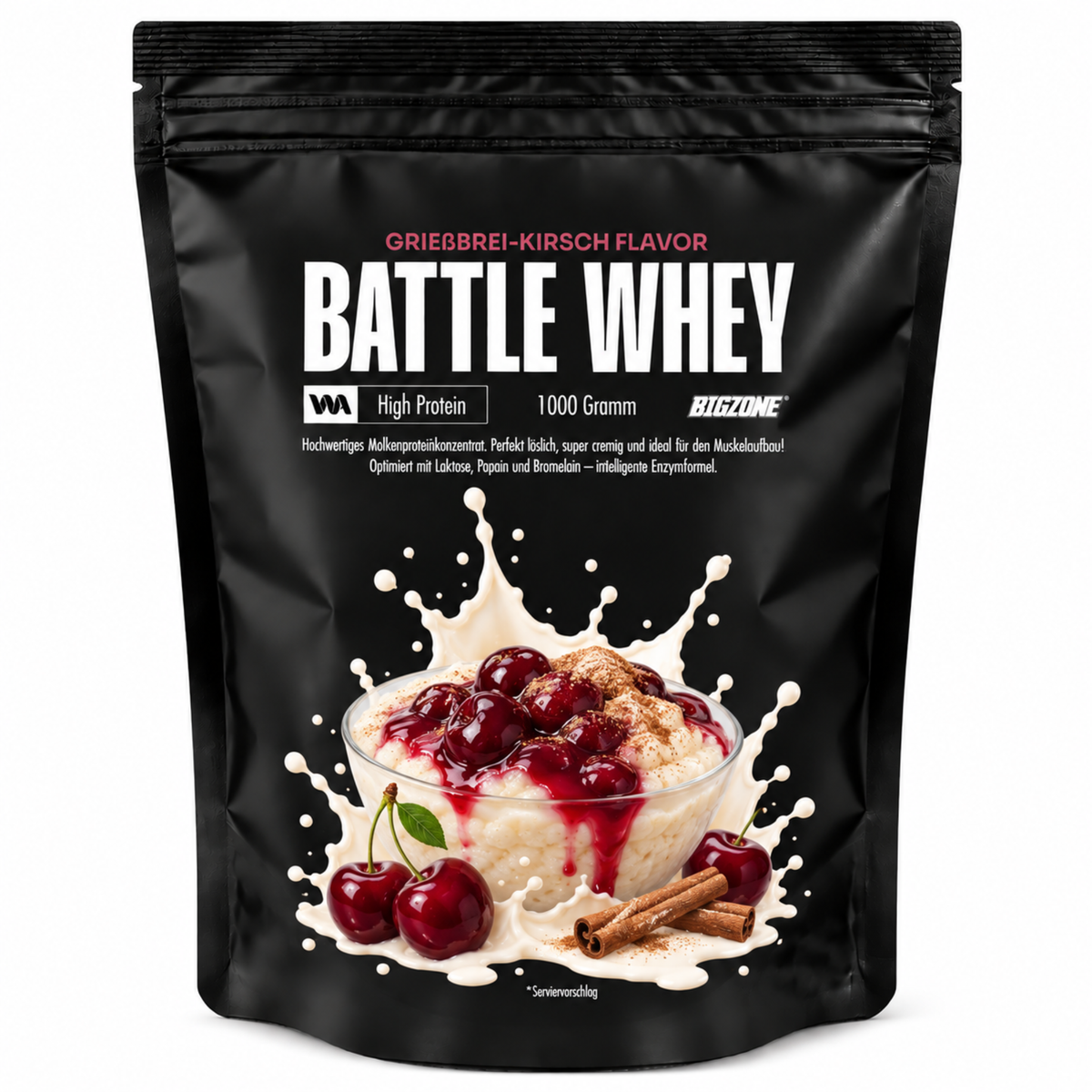 Big Zone Battle Whey 1000g - SHOPOUTLET24. Der Protein und Supplement Dealer