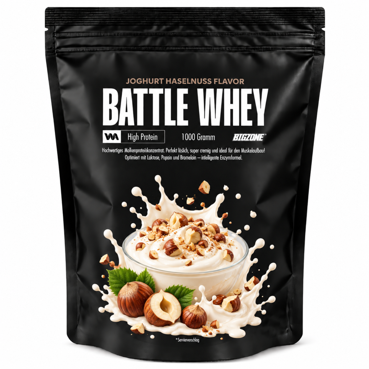 Big Zone Battle Whey 1000g - SHOPOUTLET24. Der Protein und Supplement Dealer