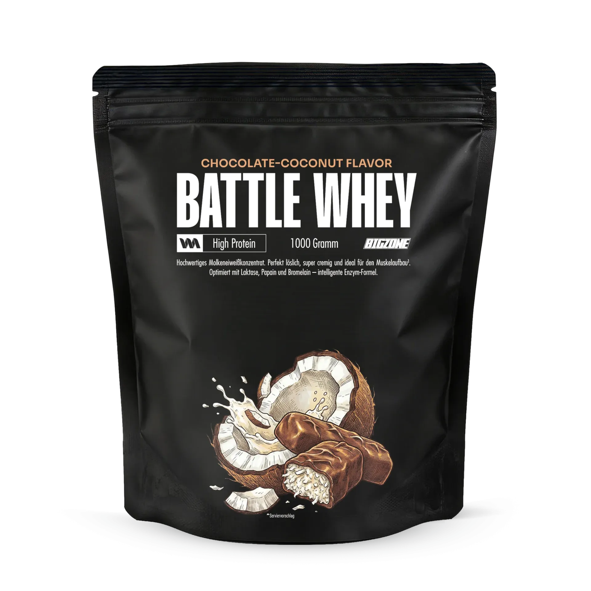 Big Zone Battle Whey 1000g - SHOPOUTLET24. Der Protein und Supplement Dealer