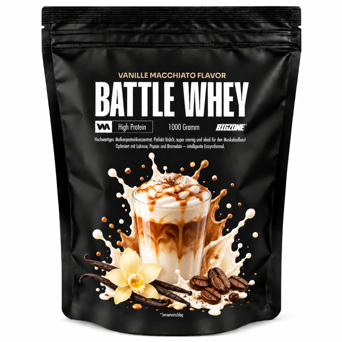 Big Zone Battle Whey 1000g - SHOPOUTLET24. Der Protein und Supplement Dealer