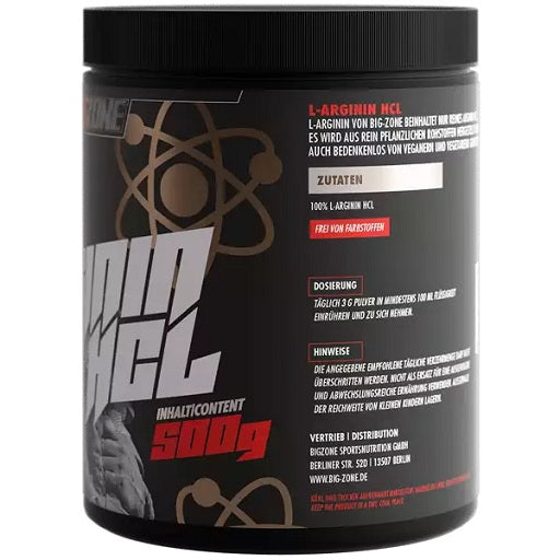 Big Zone Arginine HCl 500g - SHOPOUTLET24. Der Protein und Supplement Dealer