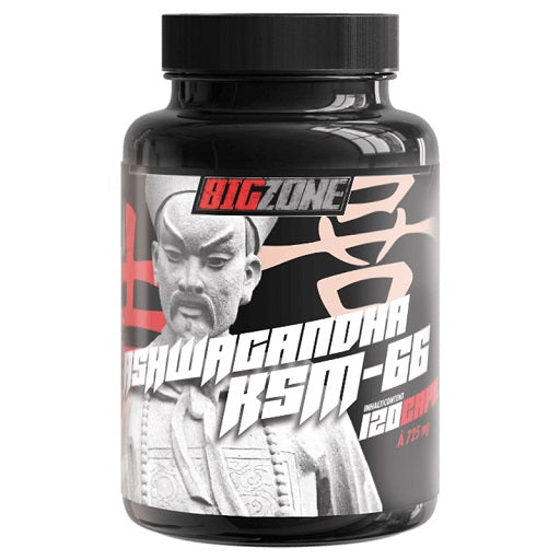 Big Zone Ashwagandha KSM-66 120 Kapseln - SHOPOUTLET24. Der Protein und Supplement Dealer