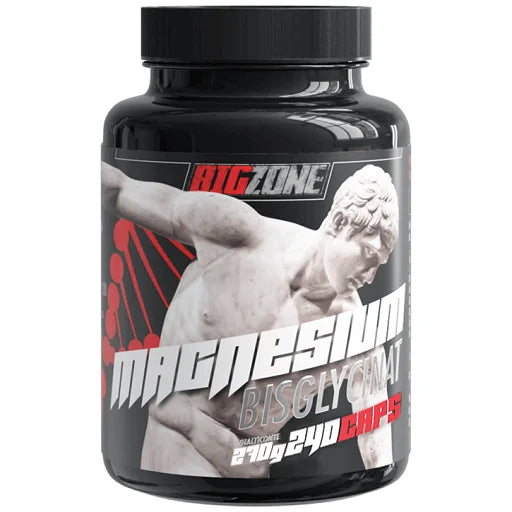Big Zone Magnesium Bisglycinat 240 Kapseln - SHOPOUTLET24. Der Protein und Supplement Dealer