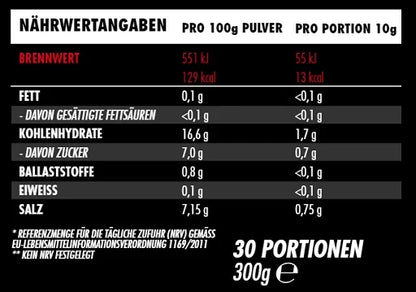 Big Zone Vasolyte Erdbeer Rhabarber 300g - SHOPOUTLET24. Der Protein und Supplement Dealer