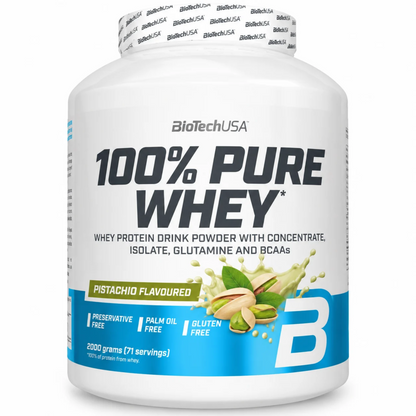 BioTech 100% Pure Whey 2000g - SHOPOUTLET24. Der Protein und Supplement Dealer
