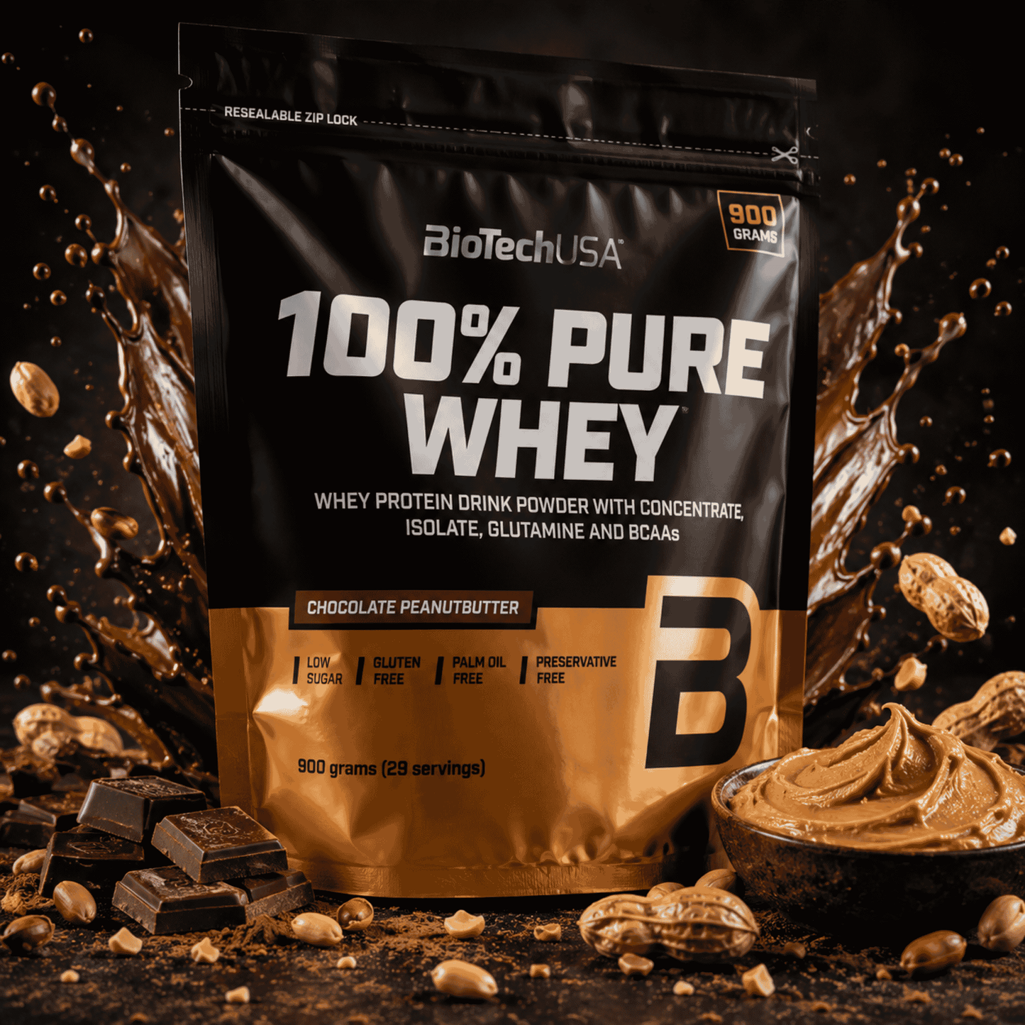 BioTech 100% Pure Whey 900g