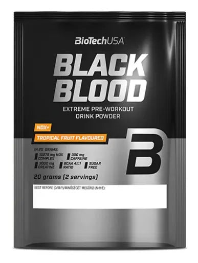 BioTech Black Blood NOX PROBEN 5x20g MIX - SHOPOUTLET24. Der Protein und Supplement Dealer
