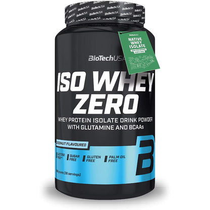 BioTech Iso Whey Zero 908g - SHOPOUTLET24. Der Protein und Supplement Dealer