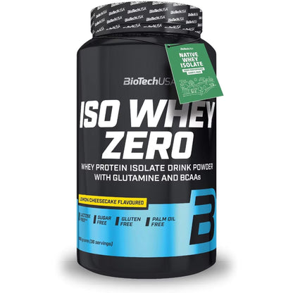 BioTech Iso Whey Zero 908g - SHOPOUTLET24. Der Protein und Supplement Dealer
