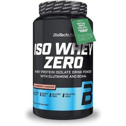 BioTech Iso Whey Zero 908g - SHOPOUTLET24. Der Protein und Supplement Dealer