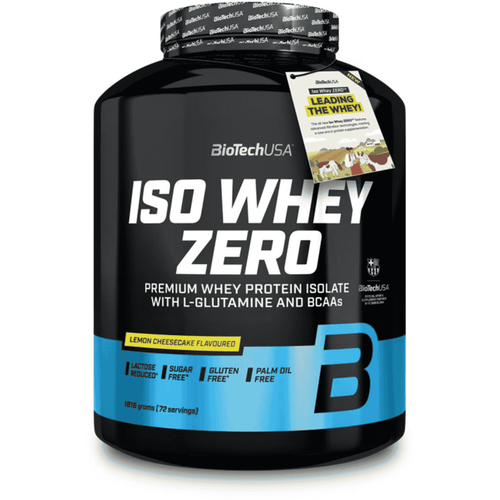 BioTech Iso Whey Zero 1816g - SHOPOUTLET24. Der Protein und Supplement Dealer