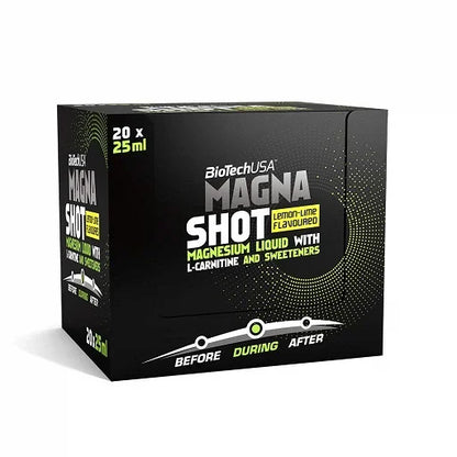BioTech Magna Shot 20x25ml - SHOPOUTLET24. Der Protein und Supplement Dealer
