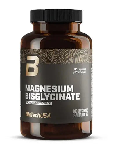 BioTech Magnesium Bisglycinate from organic source 90 Kapseln