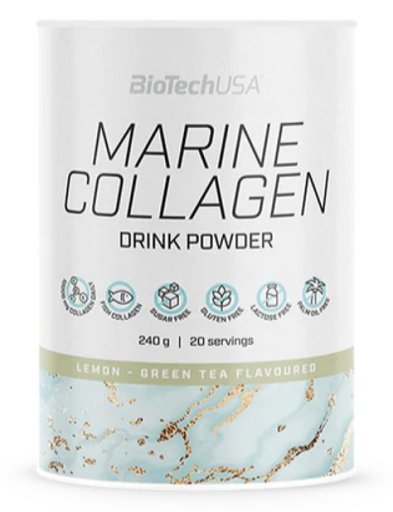 BioTech Marine Collagen 240g - SHOPOUTLET24. Der Protein und Supplement Dealer