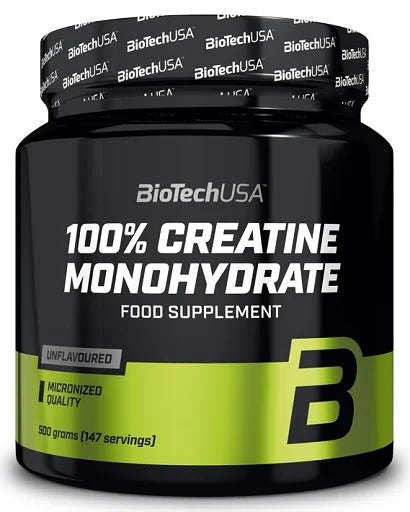 BioTech Creatine Monohydrate 500g Dose - SHOPOUTLET24. Der Protein und Supplement Dealer