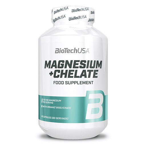 BioTech Magnesium  Chelate 60 Kapsel - SHOPOUTLET24. Der Protein und Supplement Dealer