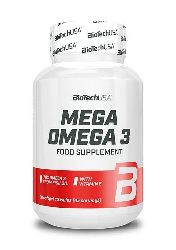BioTech Mega Omega 3, 90 Kapseln - SHOPOUTLET24. Der Protein und Supplement Dealer