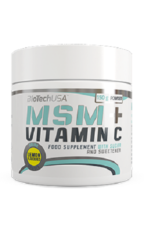 BioTech MSM  Vitamin C - 150g - SHOPOUTLET24. Der Protein und Supplement Dealer