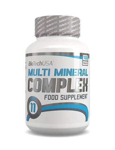 BioTech Multi Mineral Complex 100 Tabl. - SHOPOUTLET24. Der Protein und Supplement Dealer