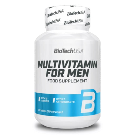 BioTech Multivitamin for Men 60 Tabl. - SHOPOUTLET24. Der Protein und Supplement Dealer