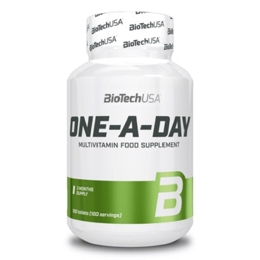 BioTech One A Day 100 Tabl. - SHOPOUTLET24. Der Protein und Supplement Dealer