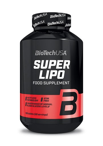 BioTech Super LIPO 120 Tabletten - SHOPOUTLET24. Der Protein und Supplement Dealer