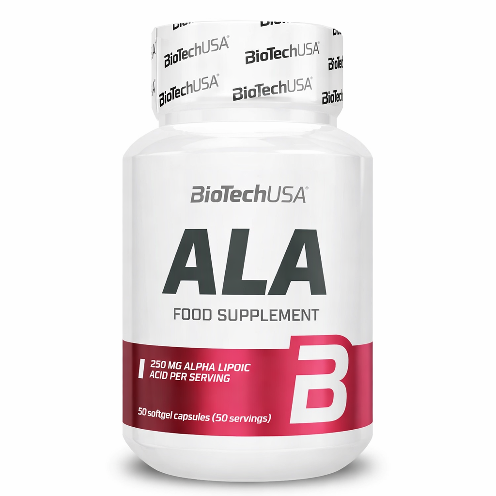 BioTech ALA alpha lipoic acid 50 caps - SHOPOUTLET24. Der Protein und Supplement Dealer