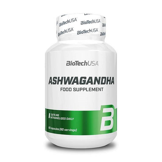BioTech Ashwagandha 60 Kapseln - SHOPOUTLET24. Der Protein und Supplement Dealer