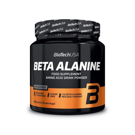 BioTech Beta Alanine 300g - SHOPOUTLET24. Der Protein und Supplement Dealer