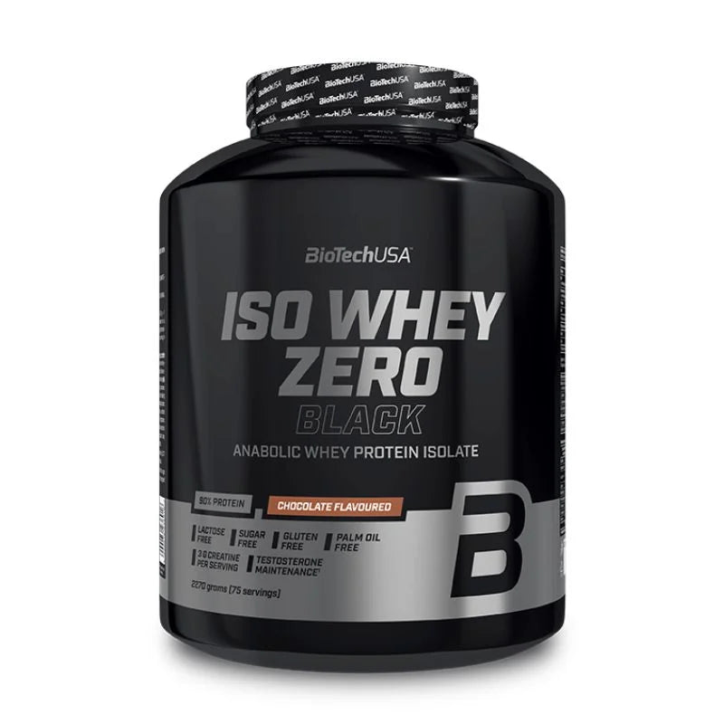 BioTech Iso Whey Zero Black 1816g - SHOPOUTLET24. Der Protein und Supplement Dealer