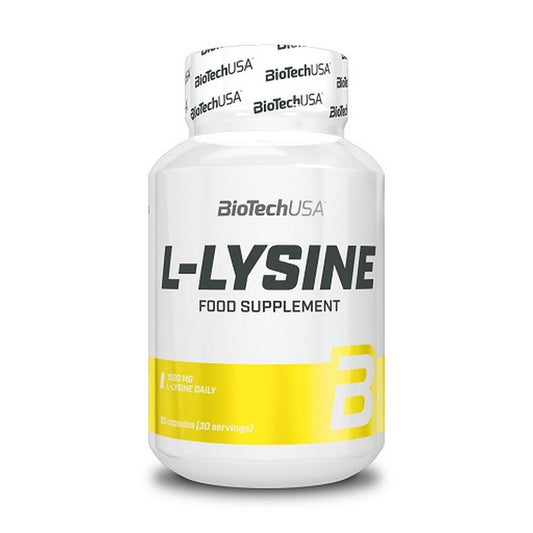 BioTech L-Lysine 90 Kapseln - SHOPOUTLET24. Der Protein und Supplement Dealer