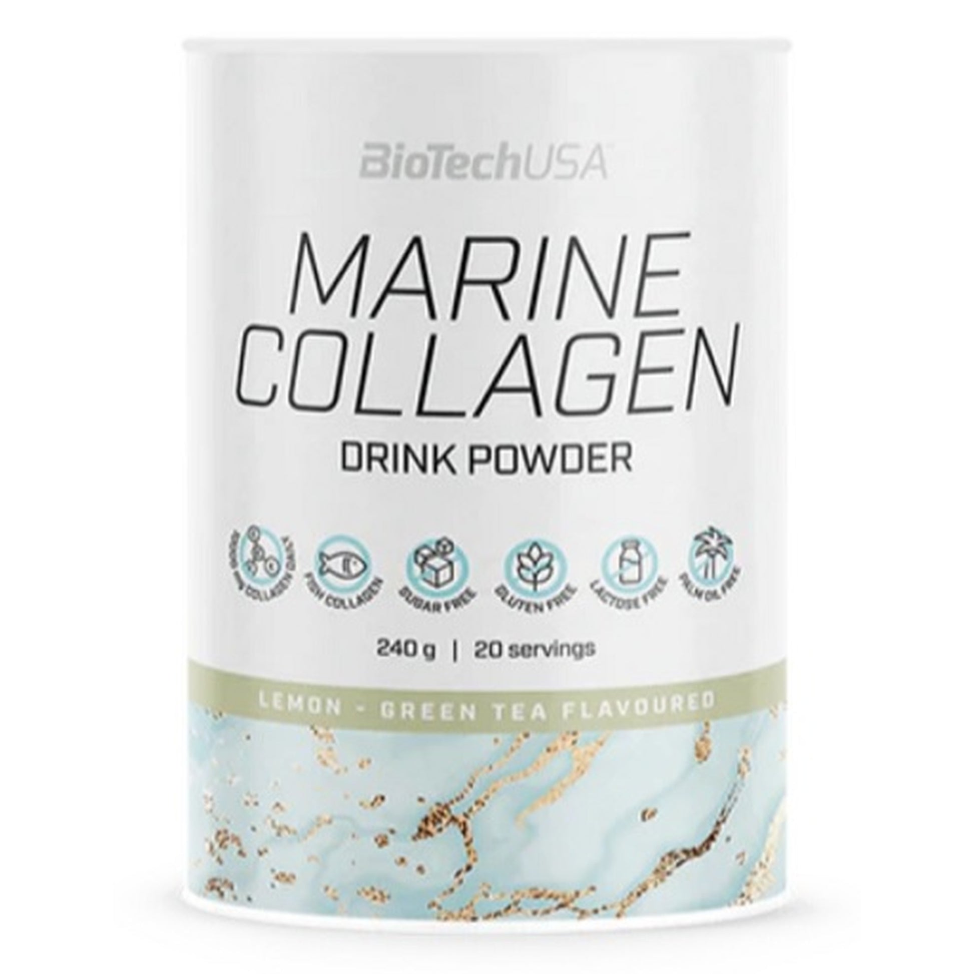 BioTech Marine Collagen 240g - SHOPOUTLET24. Der Protein und Supplement Dealer